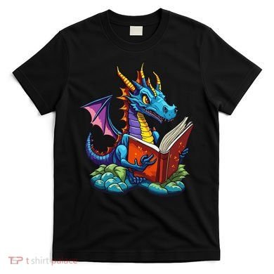 Dragon Reading A Book T-Shirt