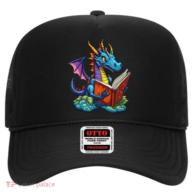 Dragon Reading A Book Hat