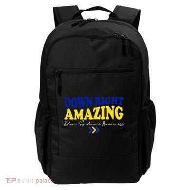 Down Right Amazing Down Syndrome Awareness Backpack