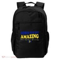 Down Right Amazing Down Syndrome Awareness Backpack thumb 0
