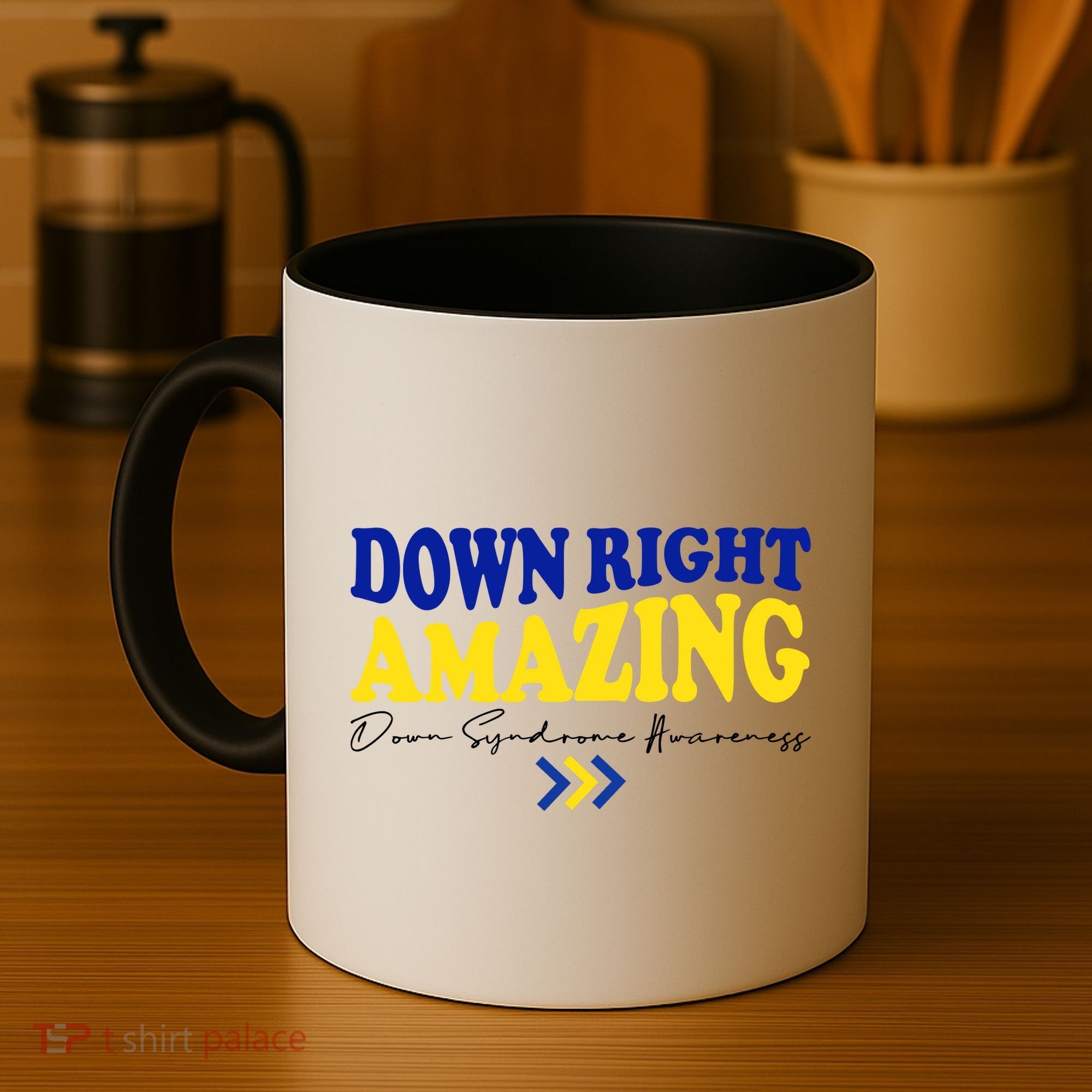 Down Right Amazing Down Syndrome Awareness Coffee Mug