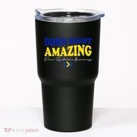Down Right Amazing Down Syndrome Awareness Tumbler thumb 0