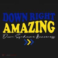 Down Right Amazing Down Syndrome Awareness Mousepad thumb 1