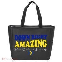 Down Right Amazing Down Syndrome Awareness Tote Bag thumb 0
