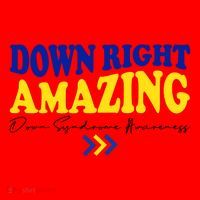 Down Right Amazing Down Syndrome Awareness Santa Hat thumb 1