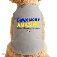 Down Right Amazing Down Syndrome Awareness Doggie Tank thumb 0