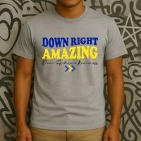 Down Right Amazing Down Syndrome Awareness T-Shirt thumb 3