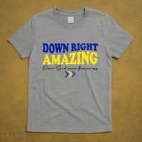 Down Right Amazing Down Syndrome Awareness T-Shirt thumb 5