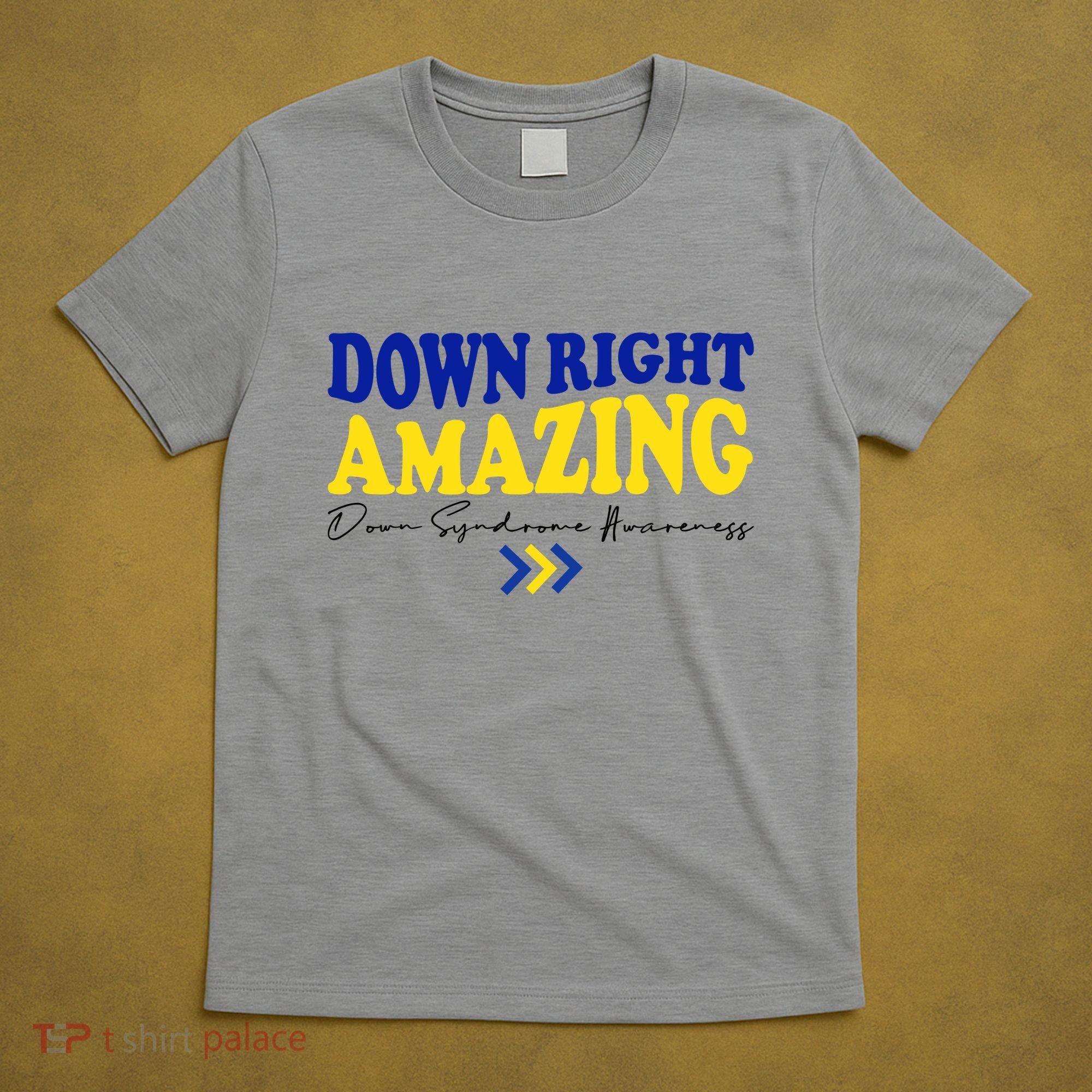 Down Right Amazing Down Syndrome Awareness T-Shirt