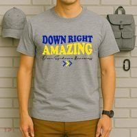 Down Right Amazing Down Syndrome Awareness T-Shirt thumb 6