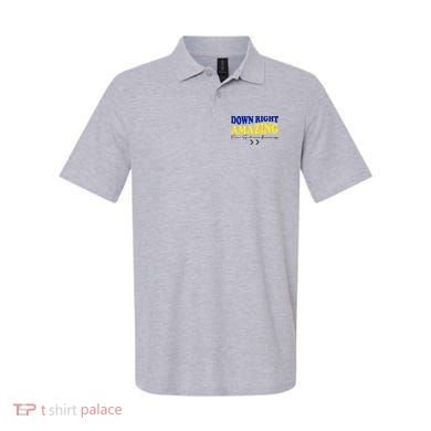 Down Right Amazing Down Syndrome Awareness Polo