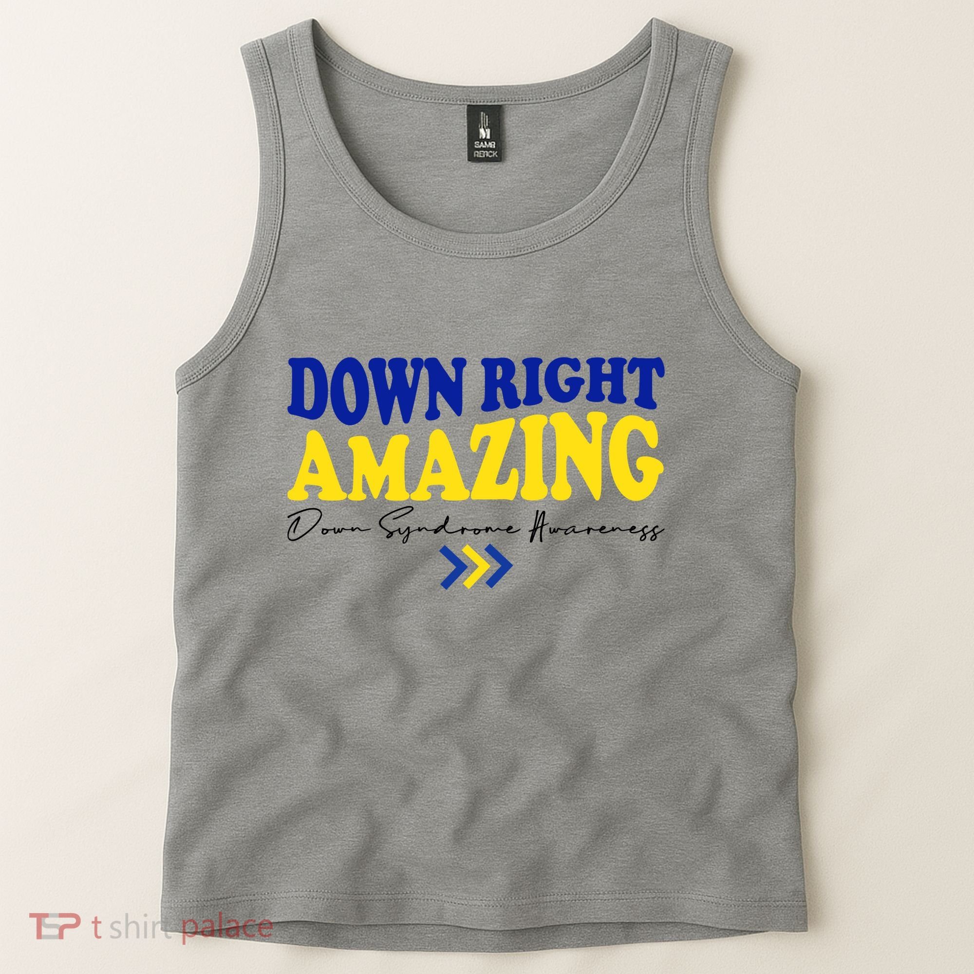 Down Right Amazing Down Syndrome Awareness Tank Top