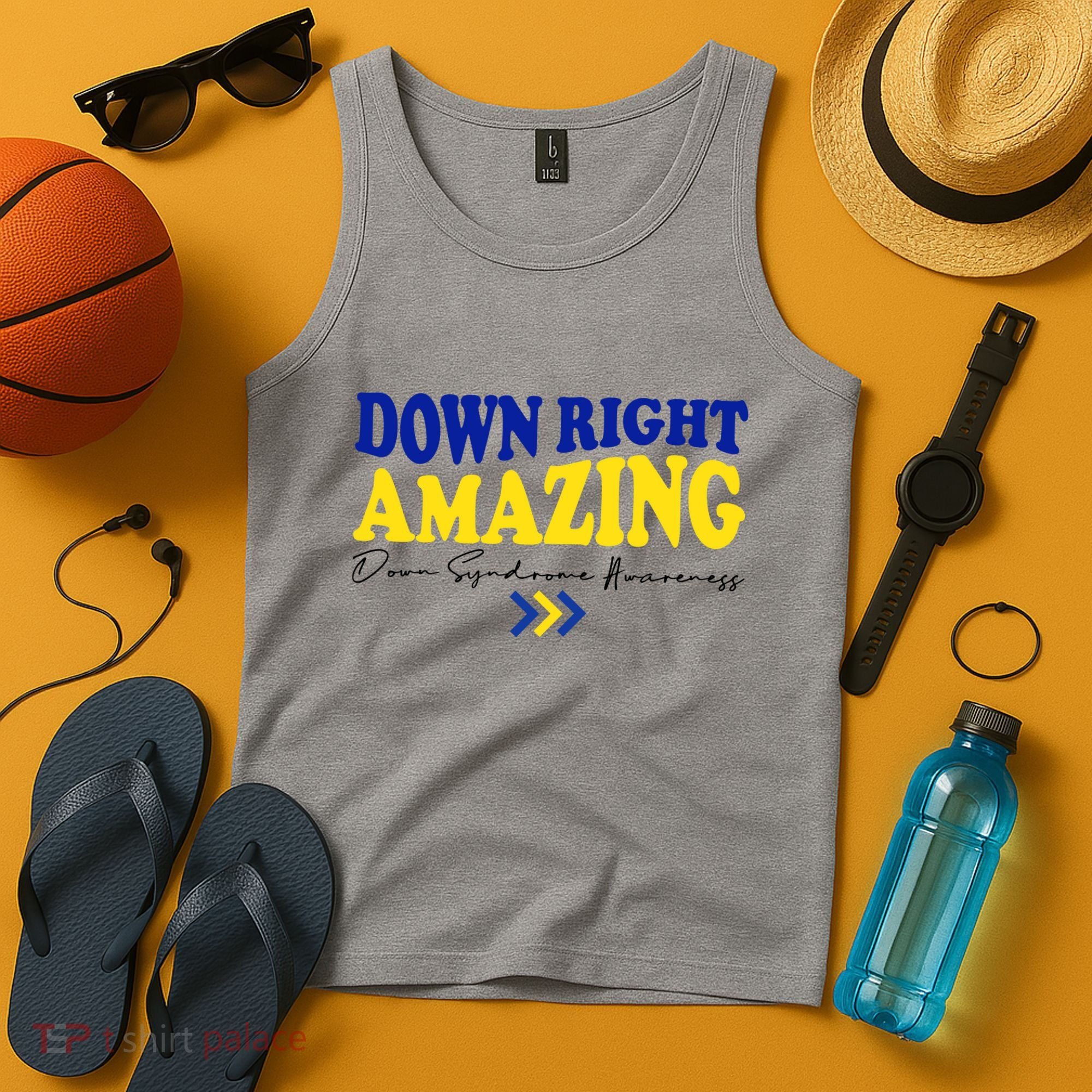Down Right Amazing Down Syndrome Awareness Tank Top