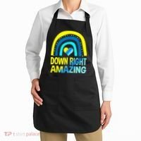 Down Right Amazing Down Syndrome Shirts Awareness Apron thumb 2