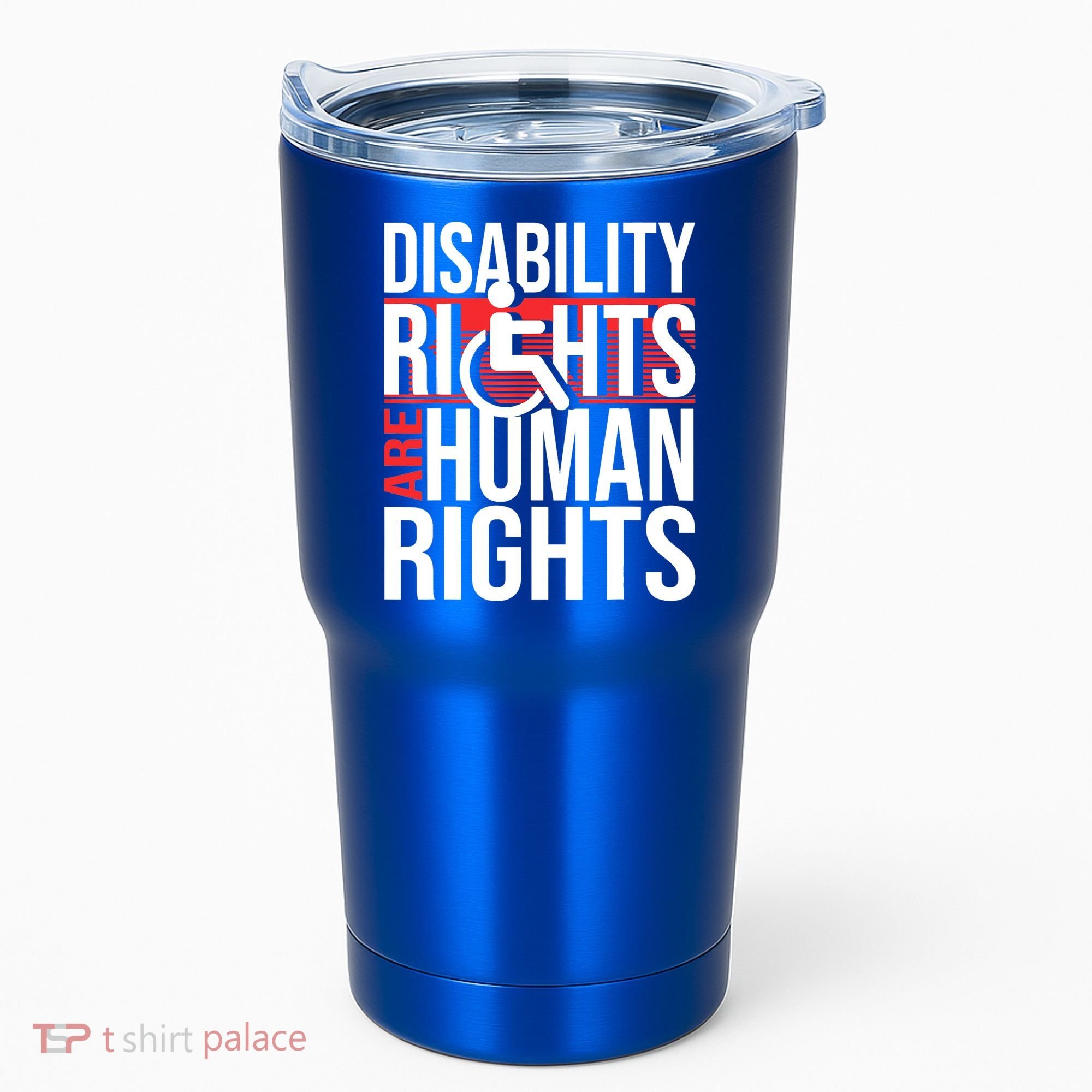 Disability Rights Are Human Rights Gift Funny Wheelchair Handicap Gift Tumbler