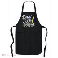 Down Right Awesome Down Syndrome Awareness Ribbon Apron thumb 0