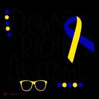 Down Right Awesome Down Syndrome Awareness Ribbon Coffee Mug thumb 5