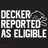 Decker Reported As Eligible Funny Saying Women's Sweatshirt thumb 2