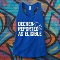Decker Reported As Eligible Funny Saying Women's Tank Top thumb 3