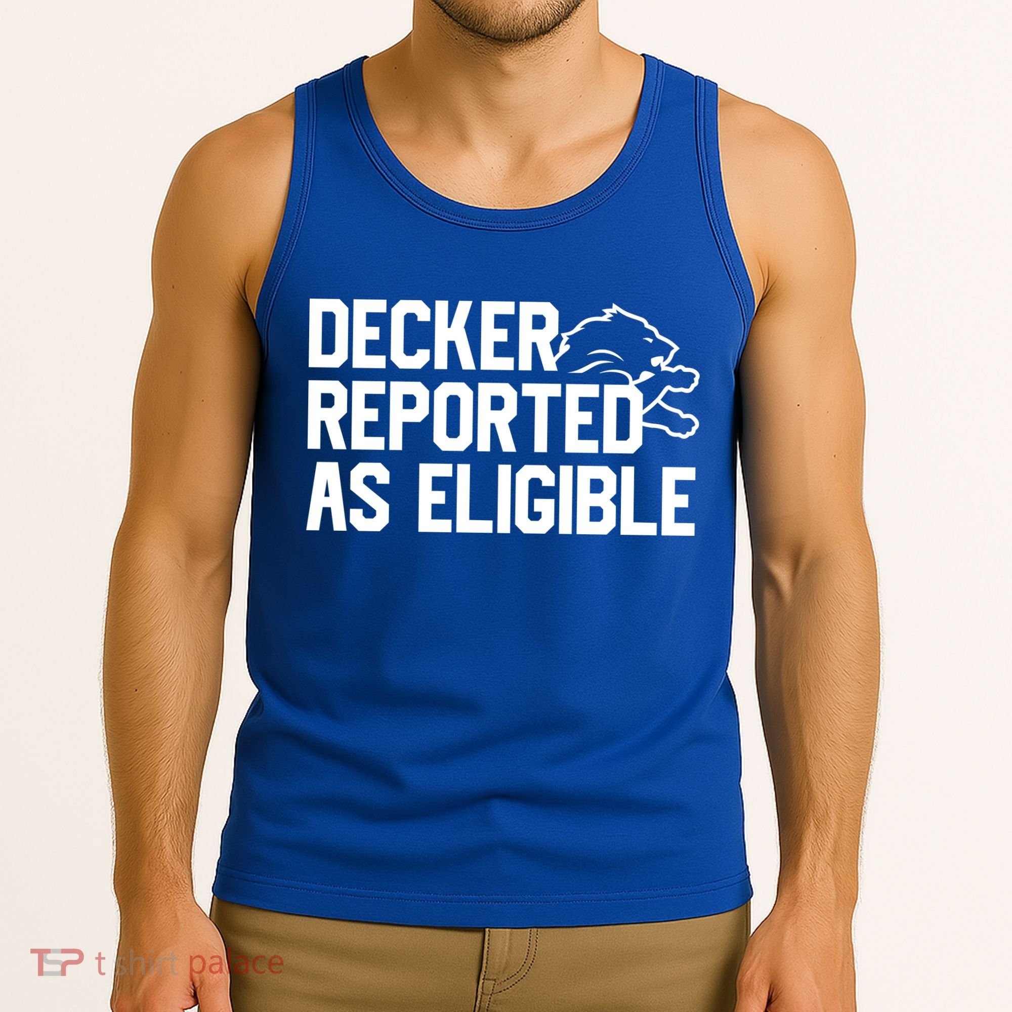 Decker Reported As Eligible Funny Saying Tank Top