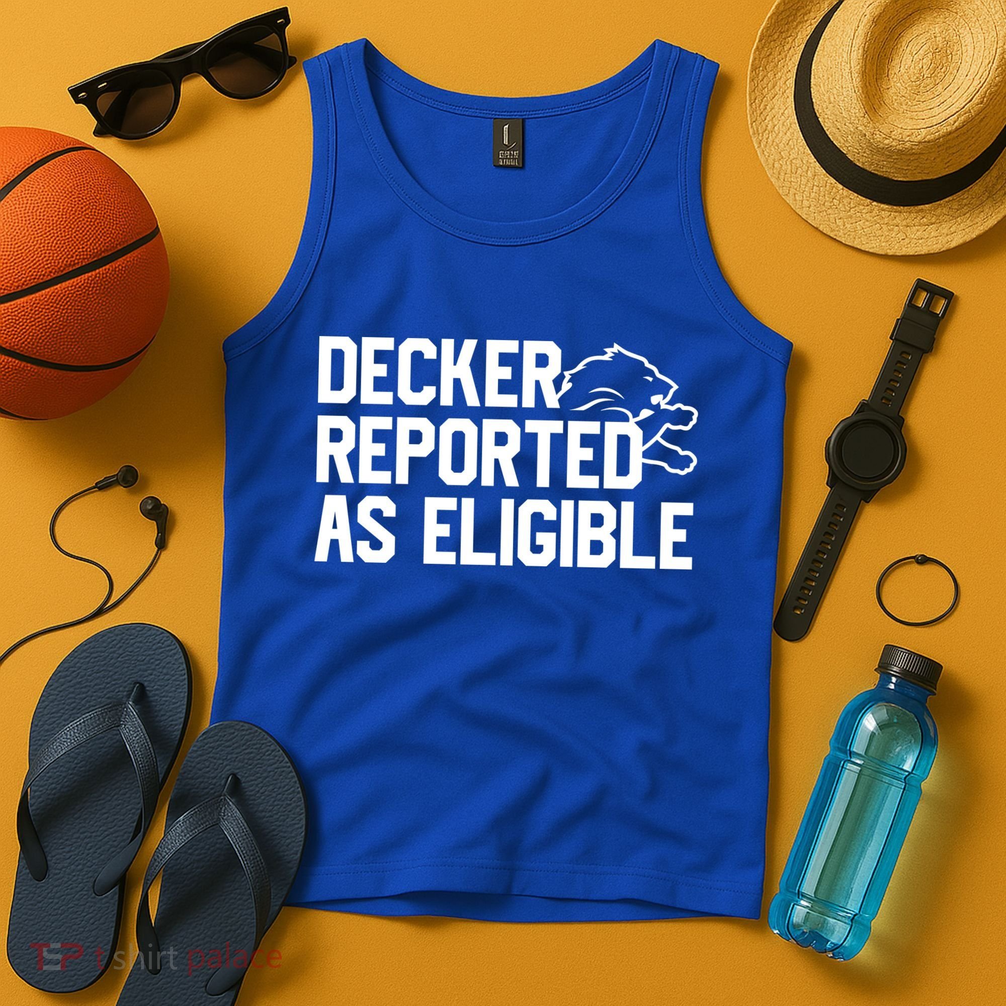Decker Reported As Eligible Funny Saying Tank Top