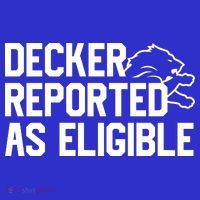 Decker Reported As Eligible Funny Saying Women's Long Sleeve Shirt thumb 2
