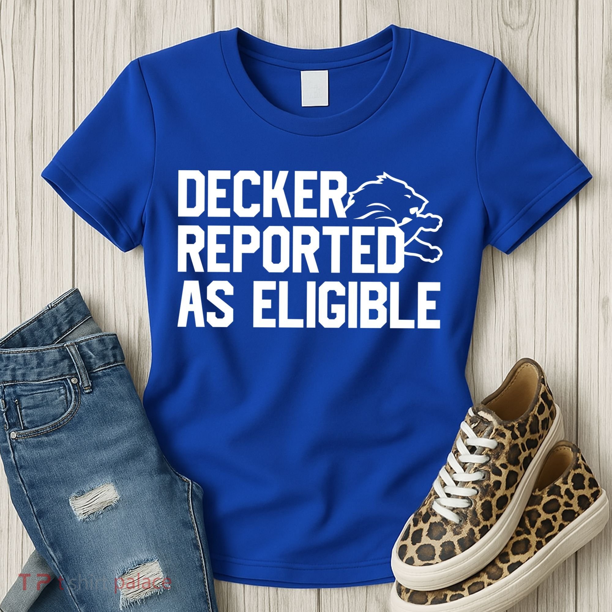 Decker Reported As Eligible Funny Saying Women's T-Shirt