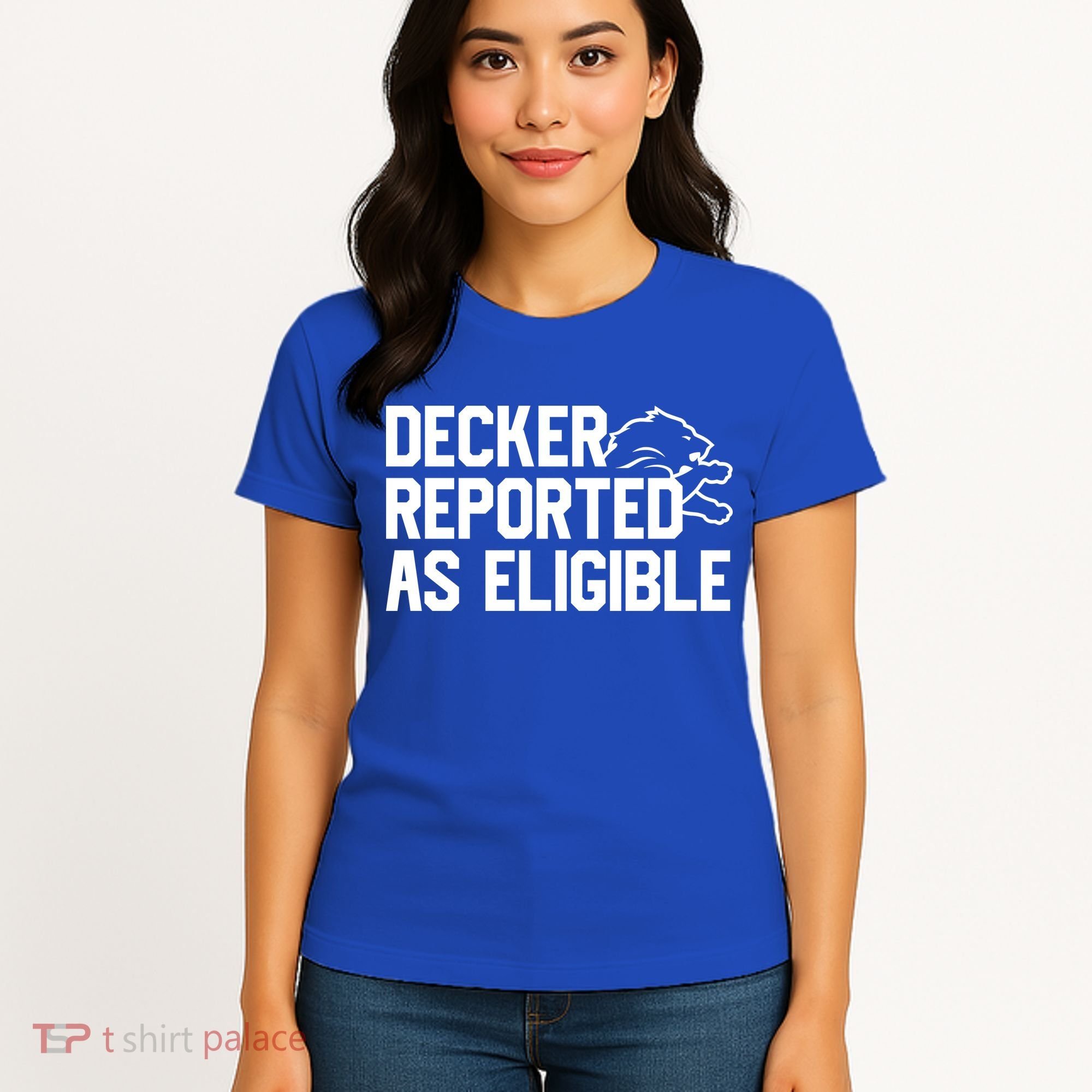Decker Reported As Eligible Funny Saying Women's T-Shirt
