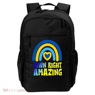 Down Right Amazing Rainbow Down Syndrome Awareness Backpack