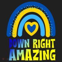 Down Right Amazing Rainbow Down Syndrome Awareness Tumbler thumb 3