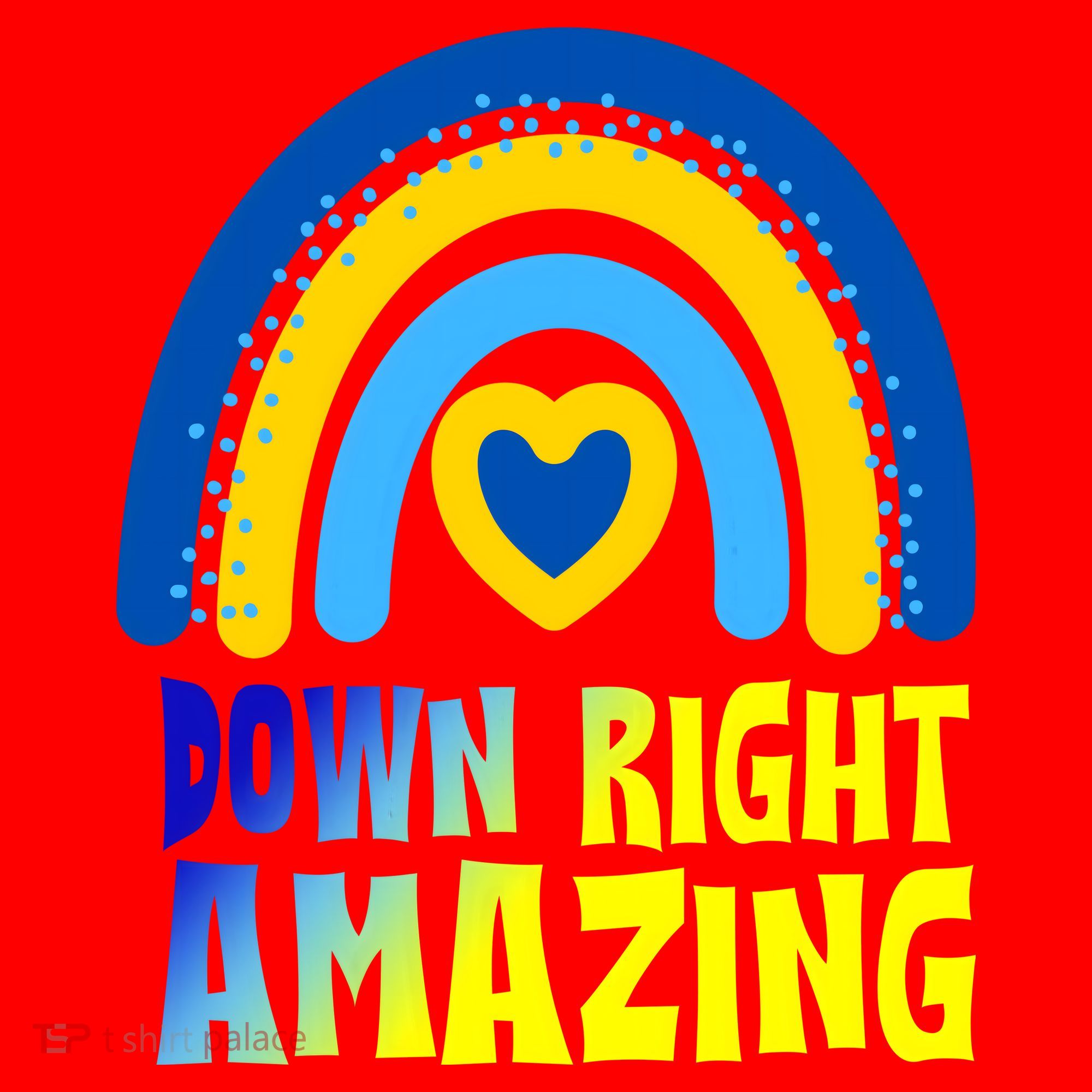 Down Right Amazing Rainbow Down Syndrome Awareness Santa Hat