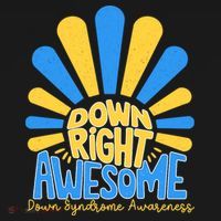 Down Right Awesome World Down Syndrome Awareness Visor thumb 3