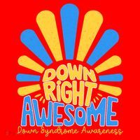 Down Right Awesome World Down Syndrome Awareness Santa Hat thumb 1