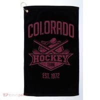 Distressed Retro Avalanche Party Tailgate Gameday Fan Gift Golf Towel thumb 0