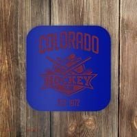 Distressed Retro Avalanche Party Tailgate Gameday Fan Gift Coaster thumb 0