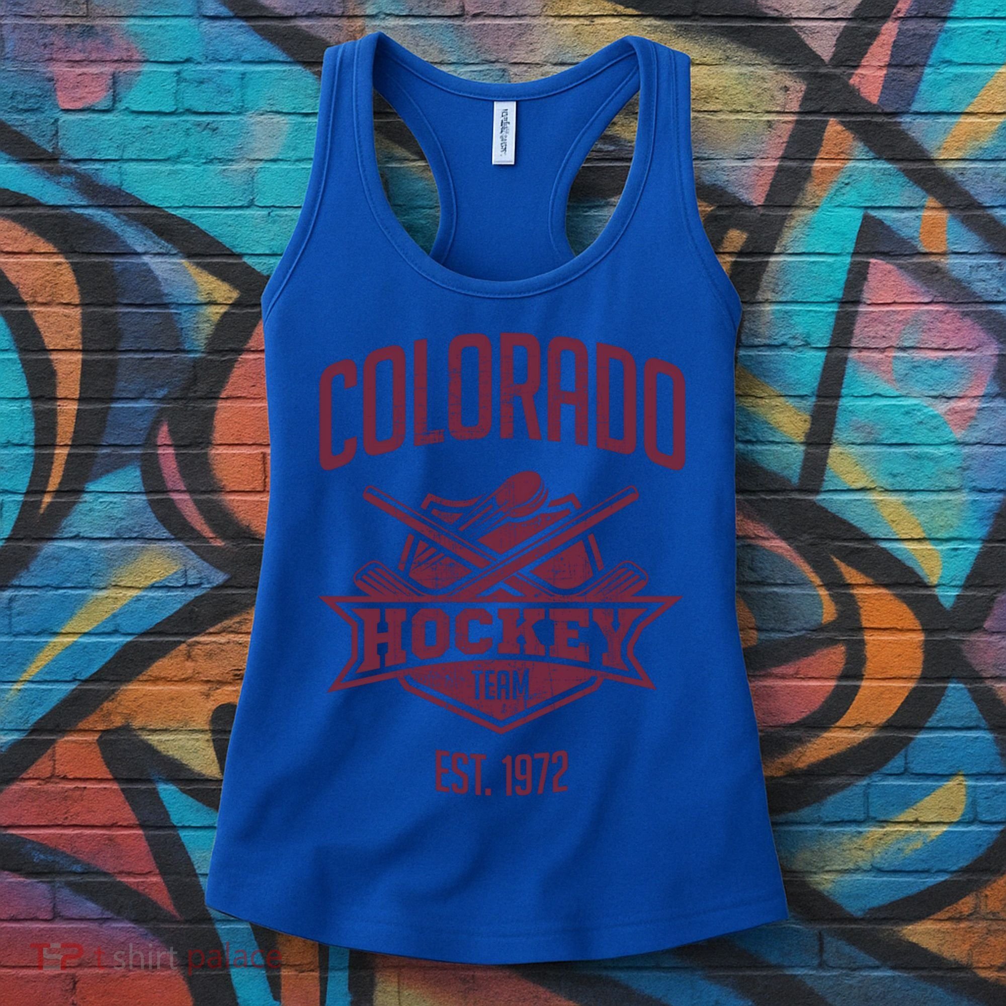 Distressed Retro Avalanche Party Tailgate Gameday Fan Gift Women's Tank Top