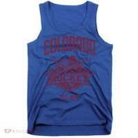 Distressed Retro Avalanche Party Tailgate Gameday Fan Gift Tank Top thumb 0