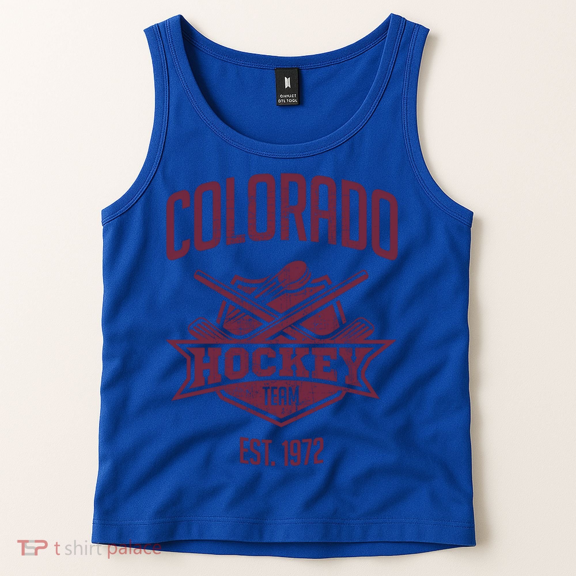 Distressed Retro Avalanche Party Tailgate Gameday Fan Gift Tank Top