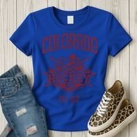 Distressed Retro Avalanche Party Tailgate Gameday Fan Gift Women's T-Shirt thumb 3