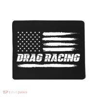 Drag Racing American Flag Drag Racer Race Mousepad thumb 0