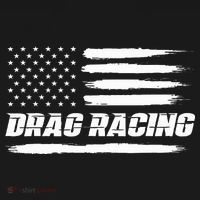 Drag Racing American Flag Drag Racer Race Women's Tank Top thumb 5