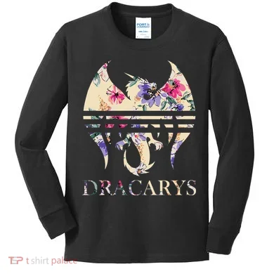 Dracarys Dragonfire Kids Long Sleeve Shirt