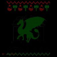 Dragon DnD Ugly Christmas Sweater Coffee Mug thumb 5