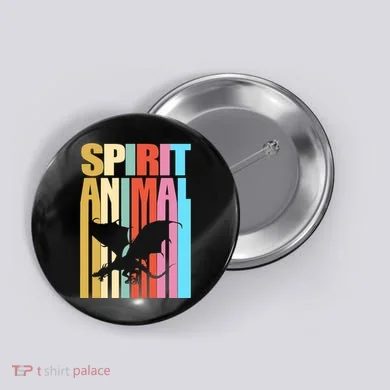 Dragon Spirit Animal Button
