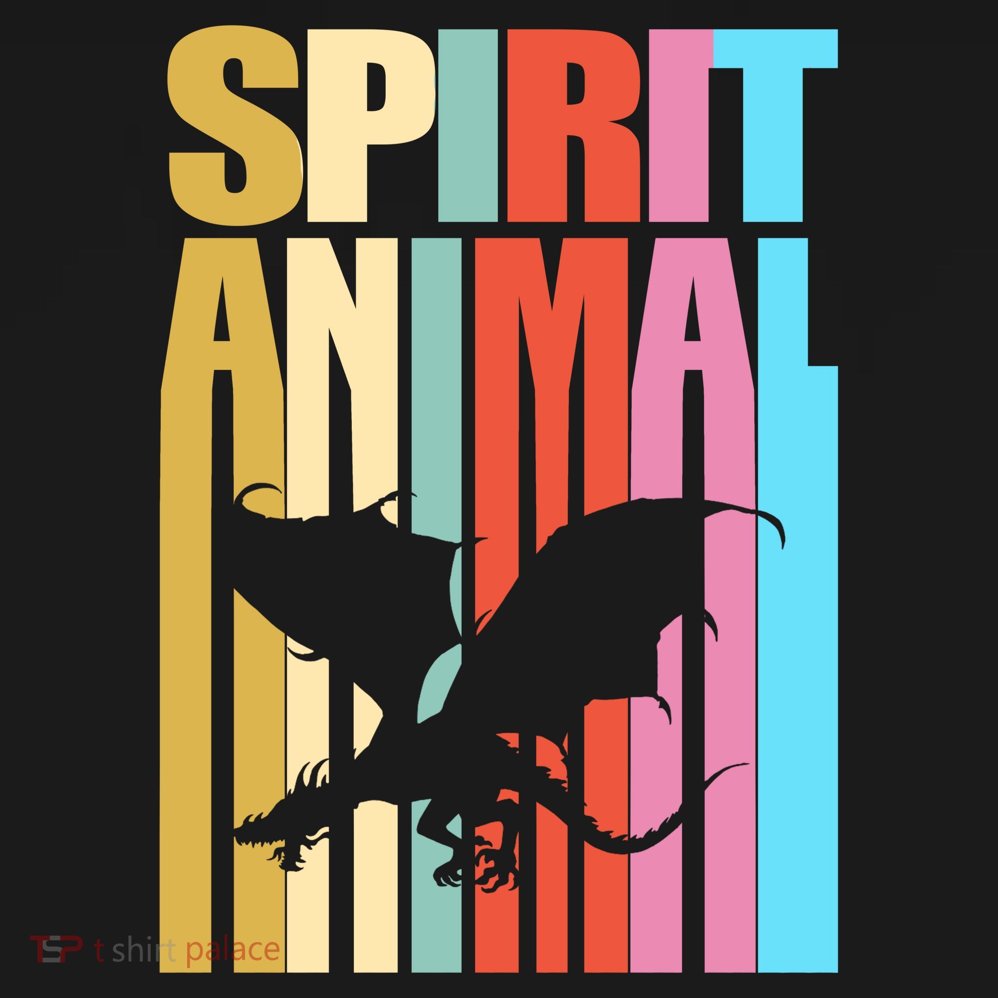 Dragon Spirit Animal Button