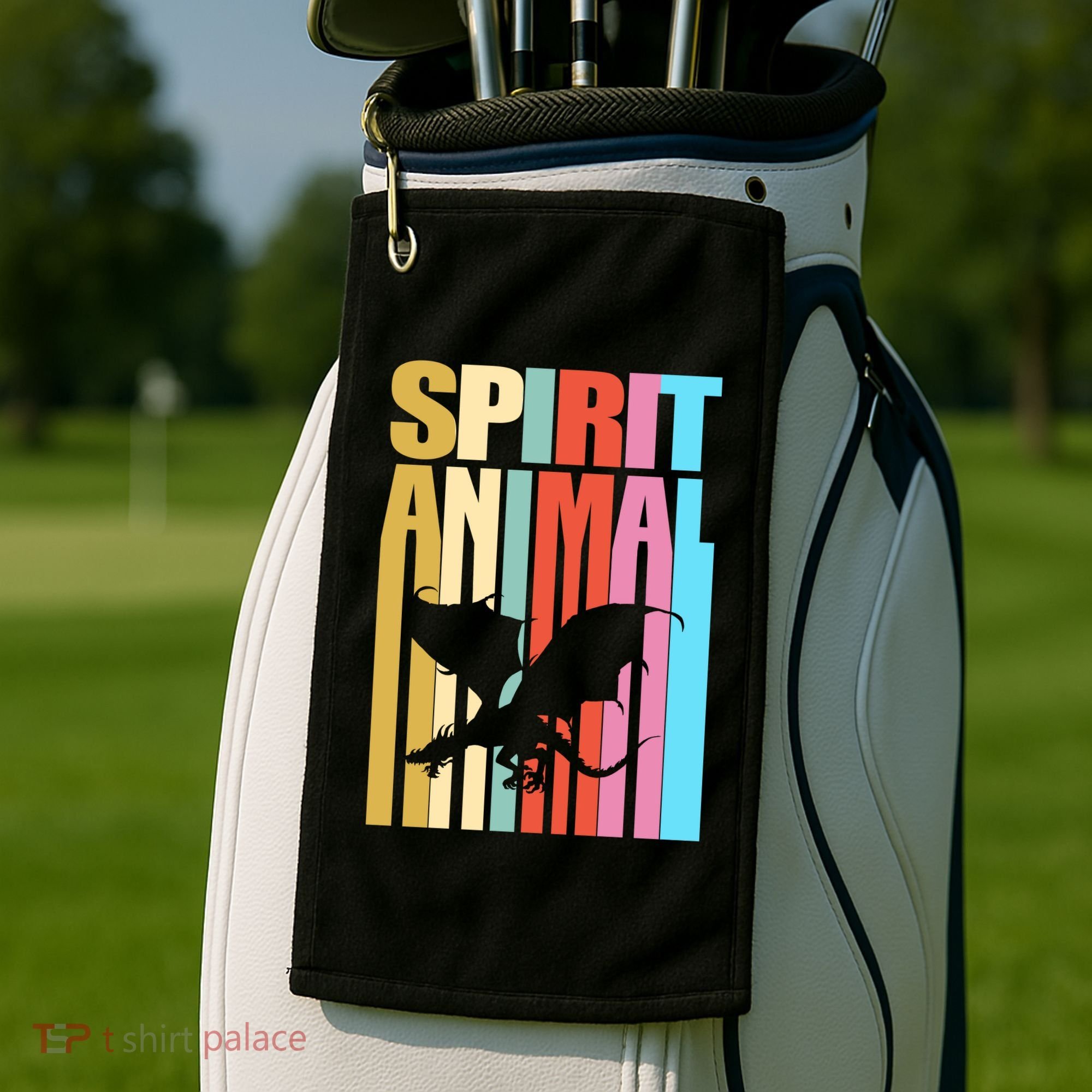 Dragon Spirit Animal Golf Towel