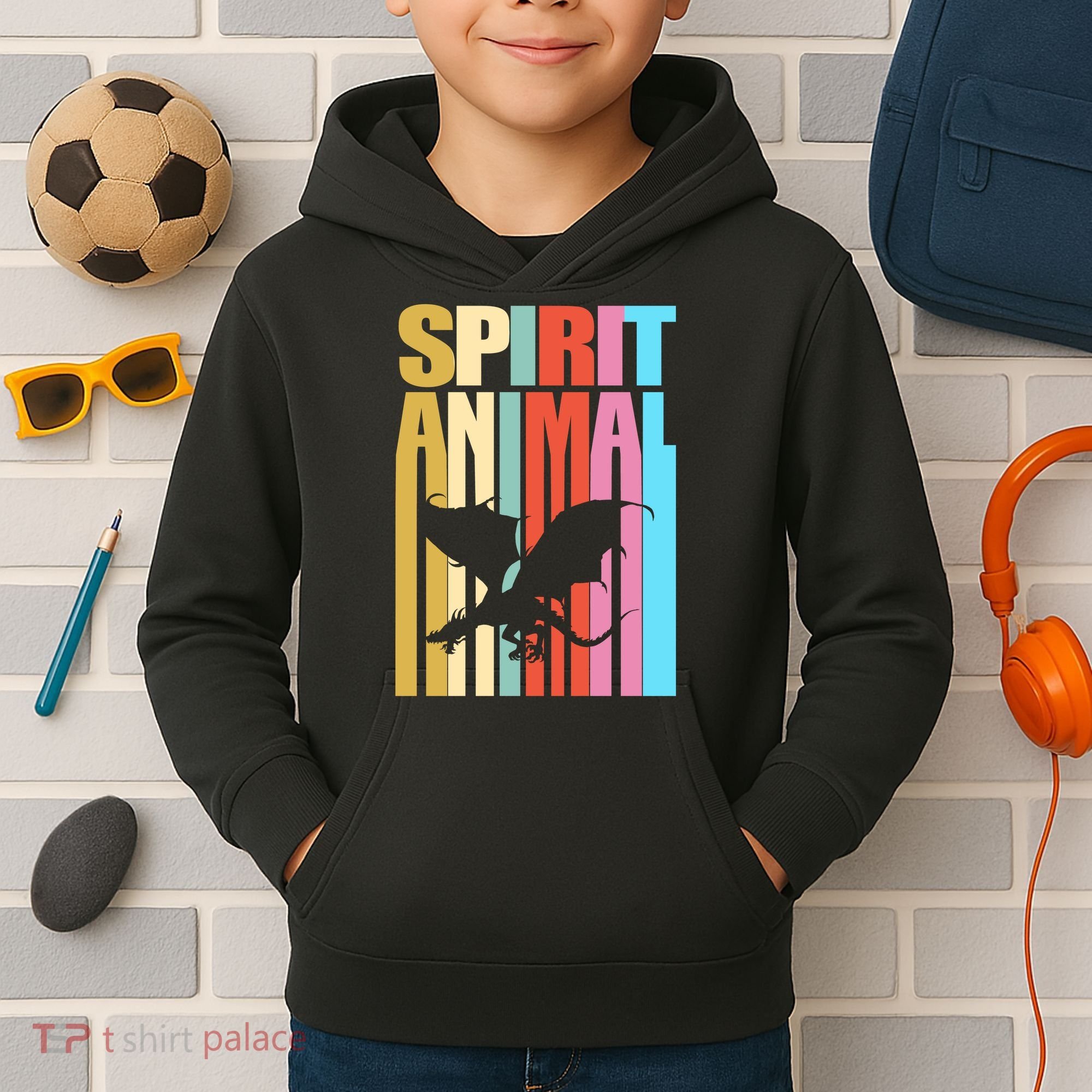 Dragon Spirit Animal Kids Hoodie