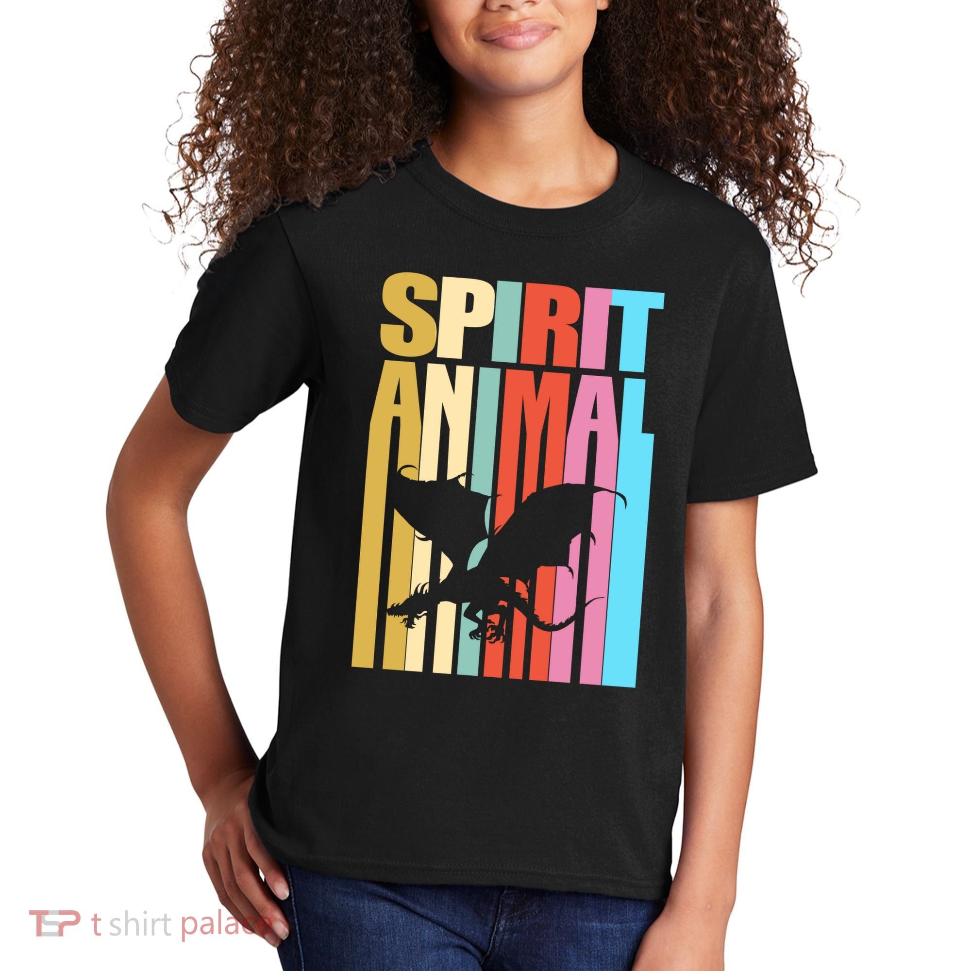 Dragon Spirit Animal Kids T-Shirt