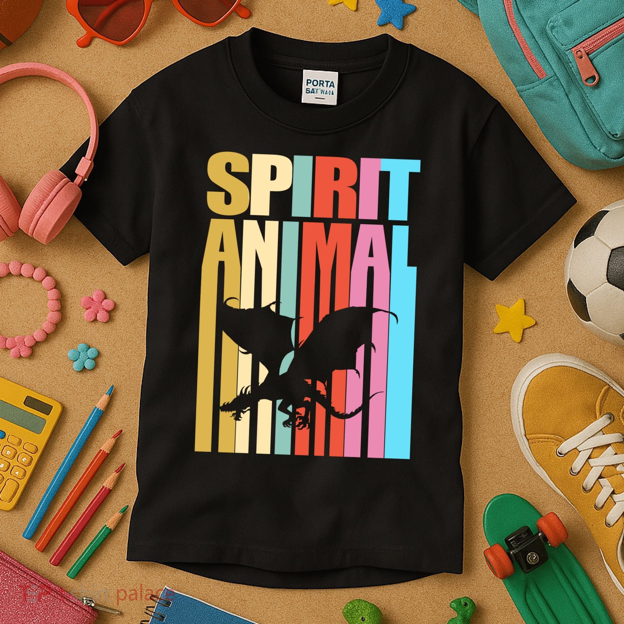 Dragon Spirit Animal Kids T-Shirt