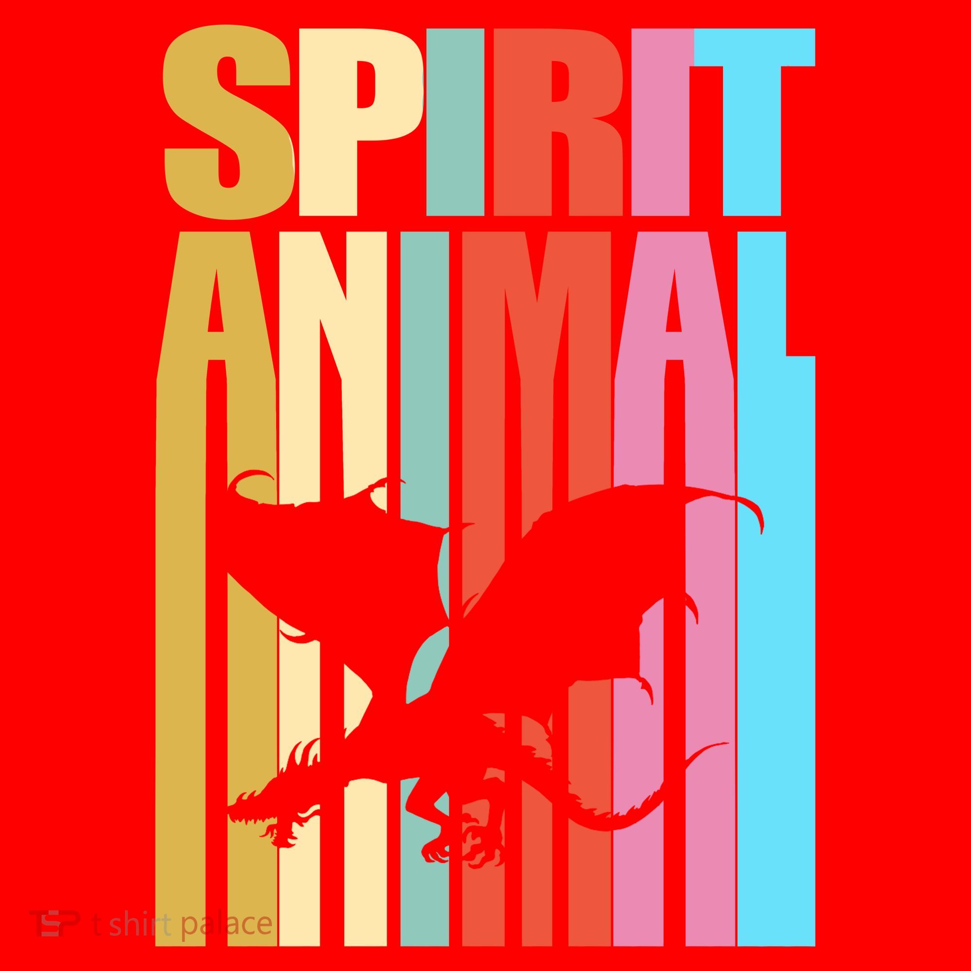 Dragon Spirit Animal Santa Hat
